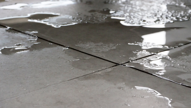 slab leak in Santa Cruz