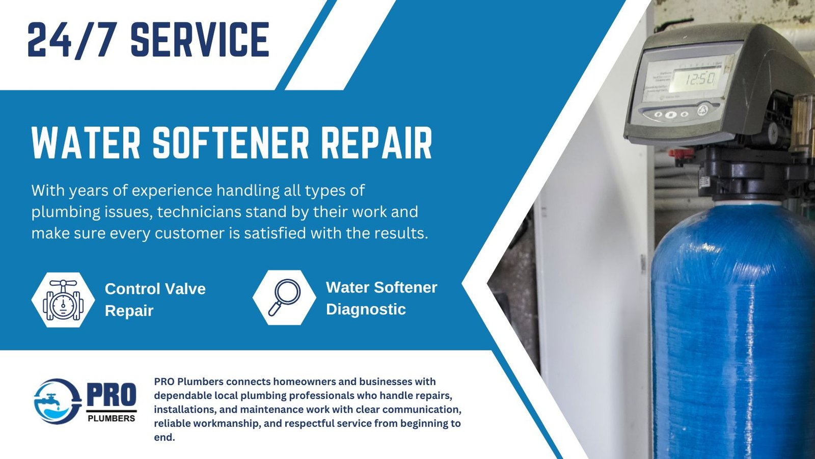 Water softener repair in Santa Cruz, CA